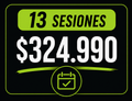 13 sesiones